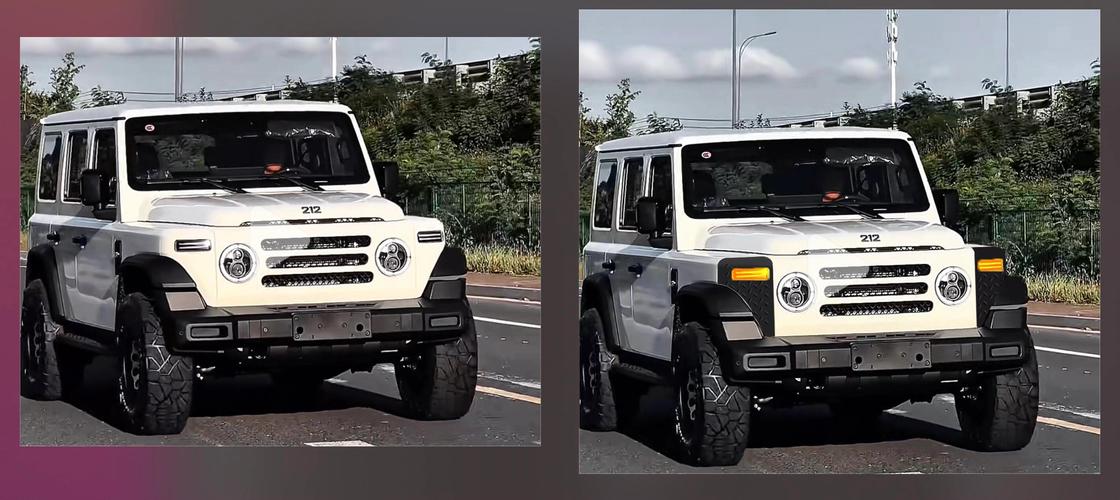 212貨運吉普吉普212帶貨箱