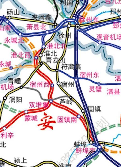 蚌埠貨運(yùn)鐵路蚌埠貨運(yùn)鐵路線路圖